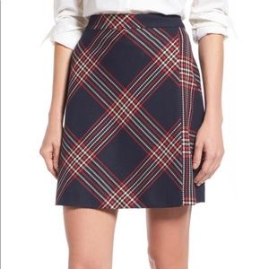 Halogen Plaid Wrap Mini Skirt - Worn Once